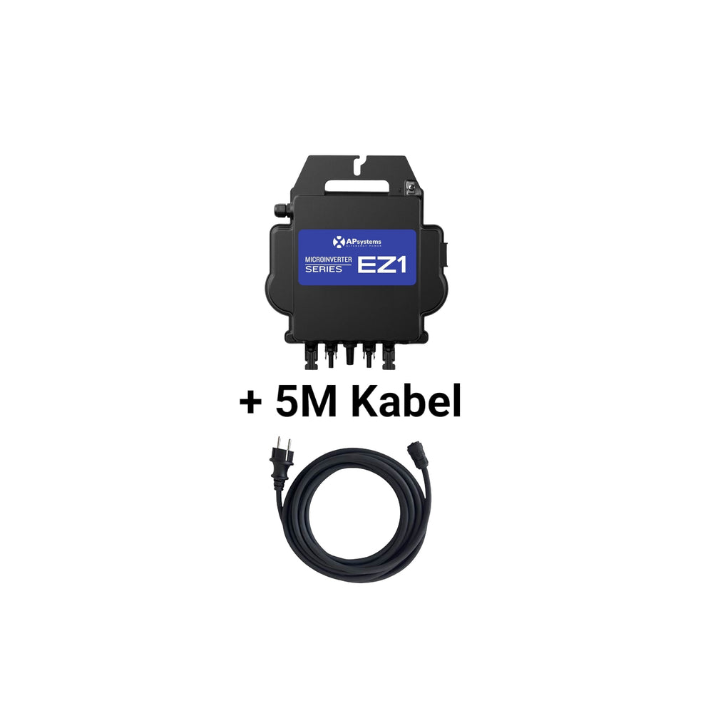 
                      
                        Apsystems EZ1-M 800w Wechselrichter inkl. Wi-Fi und Bluetooth inkl. 5m kabel
                      
                    