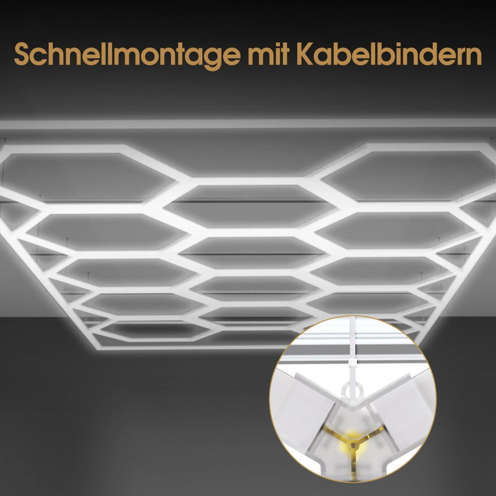
                      
                        Aluminiumrahmen für Hexagon LED Beleuchtung
                      
                    